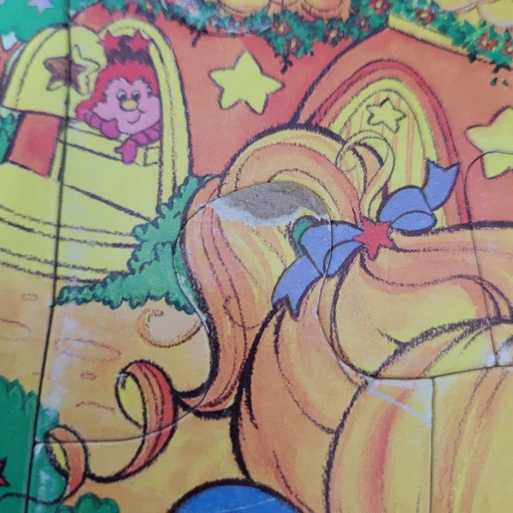 Vintage 1983 Rainbow Brite tray puzzle - Picture 4 of 10